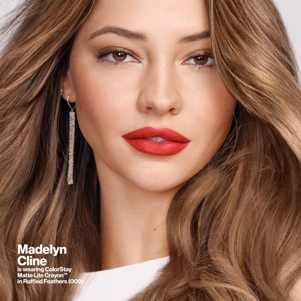 Revlon ColorStay Matte Lite Crayon Lightweight Lipstick, She'S Fly, 0.049 oz