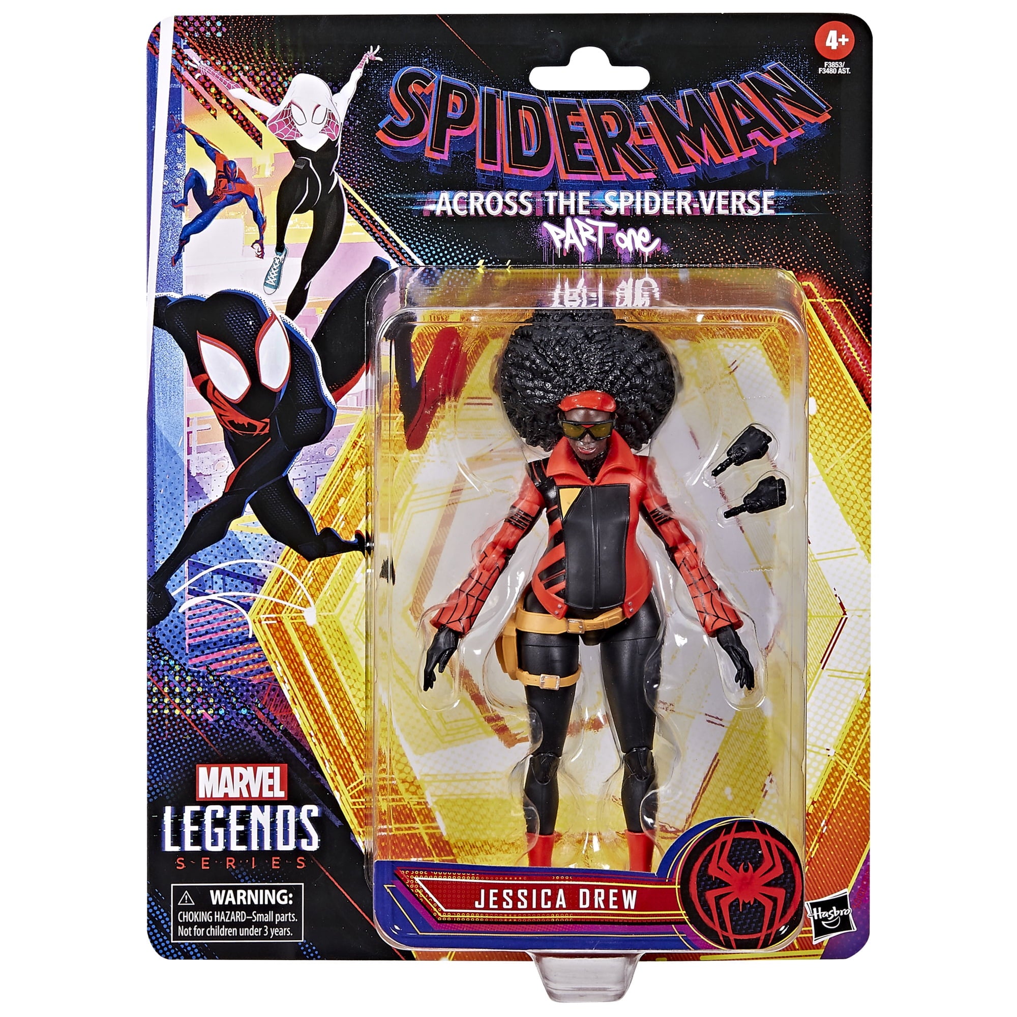 Marvel Legends Series Spider-Man: Across the Spider-Verse (Part One) Jessica Drew Action Figure