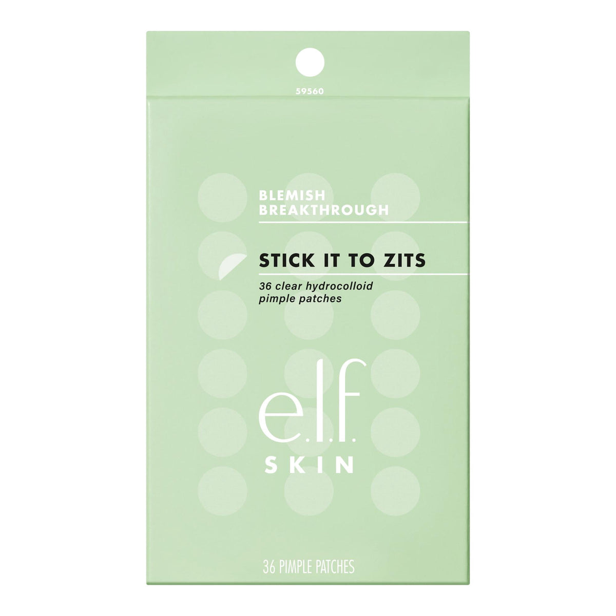 e.l.f. SKIN Blemish Breakthrough Stick It To Zits, 36 Clear Hydrocolloid Pimple Patches, 36 ct