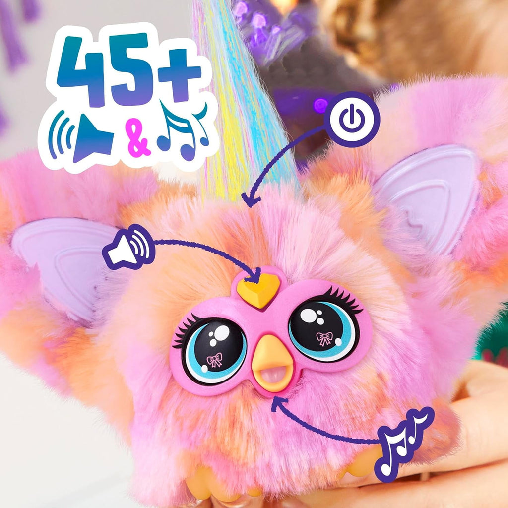 Furblets Fierce & Fabulous 2 Pack, Greenie-Meanie & May-May with 45 Sounds Each, Electronic Plush Toys for Girls & Boys 6 Years & Up