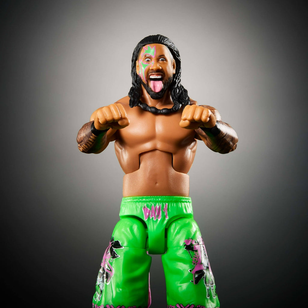 WWE Elite Jimmy Uso Action Figure, Greatest Hits 6-inch Collectible with Articulation & Accessories DAMAGED BOX