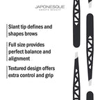 Japonesque Luxe Slant Tweezer W/Sleeve