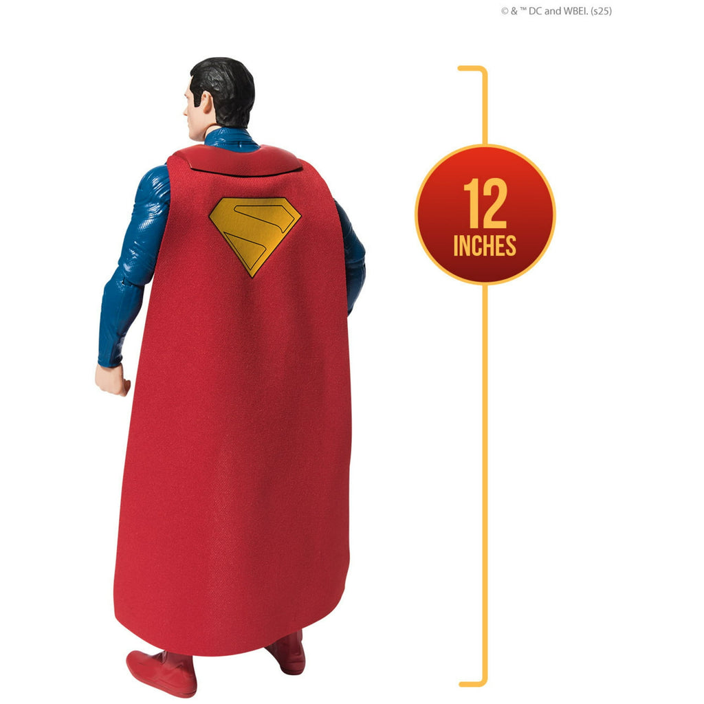 DC Comics SUPERMAN, 12-inch Superhero Action Figure, for Ages 4 and up