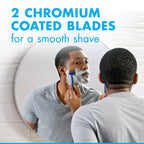 Gillette Sensor2 Pivoting Head Men's Disposable Razors, Blue, 12 Count