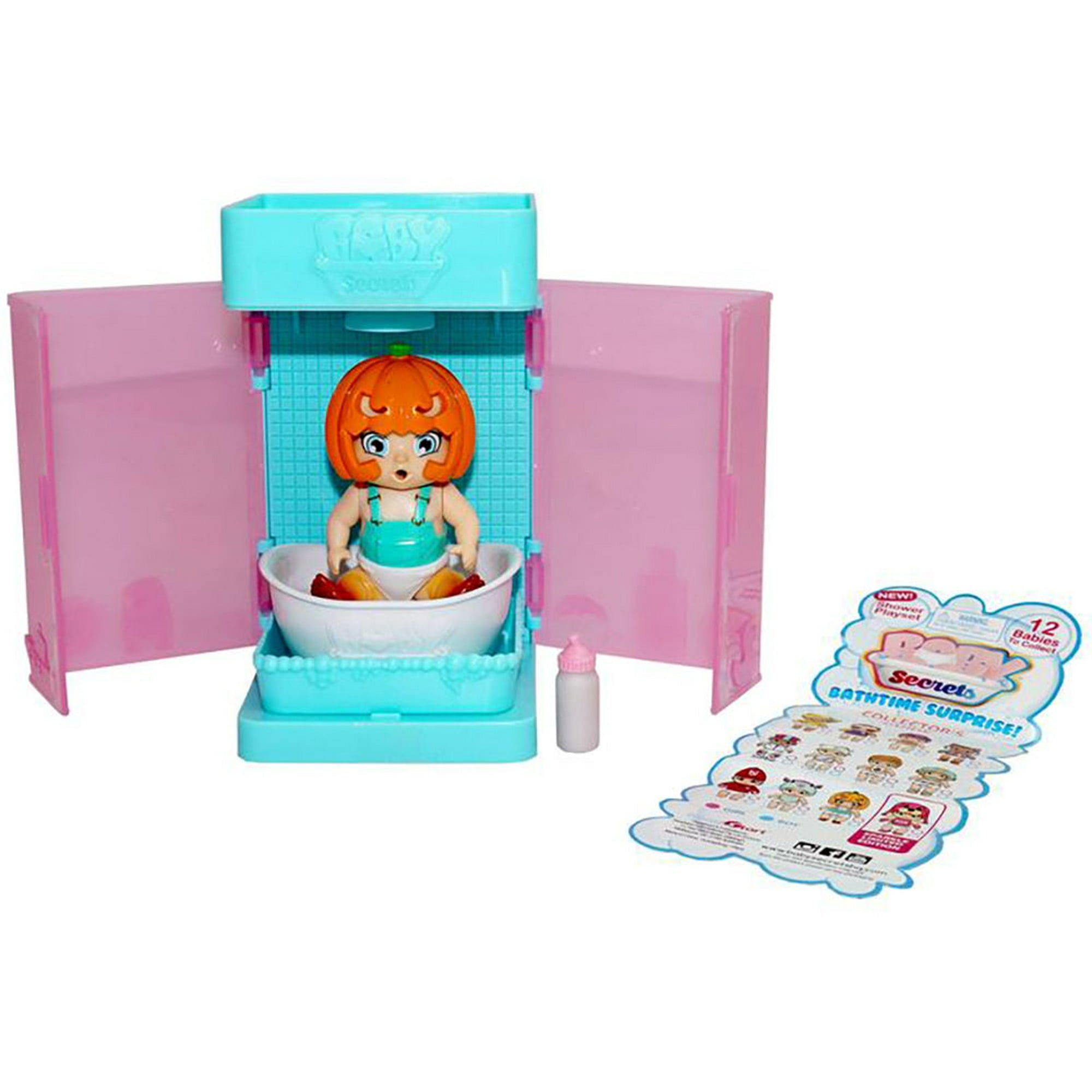 Baby Secrets Bathtime Surprise – Color‑Change Baby Doll with Shower Capsule & Accessories