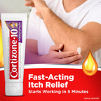 Cortizone-10 Maximum Strength Intensive Healing Itch Relief Cream, 1% Hydrocortisone 1 oz EXP 01/27