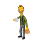 The Simpsons 5 inch Lenny Leonard Action Figure with Lunch Bag and "Carl" Mug Accessory for Child Ages 4+