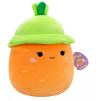 Squishmallows 12" Caroleena the Orange Carrot with Green Bucket Hat Plush Stuffed Animal Toy