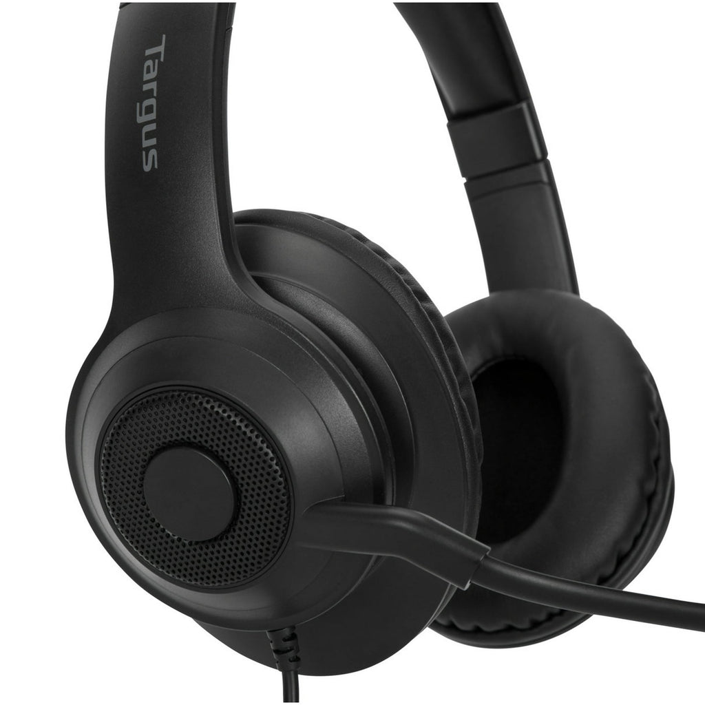 Targus Wired Stereo Headset, AEH102TT, Black