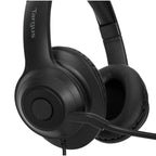 Targus Wired Stereo Headset, AEH102TT, Black