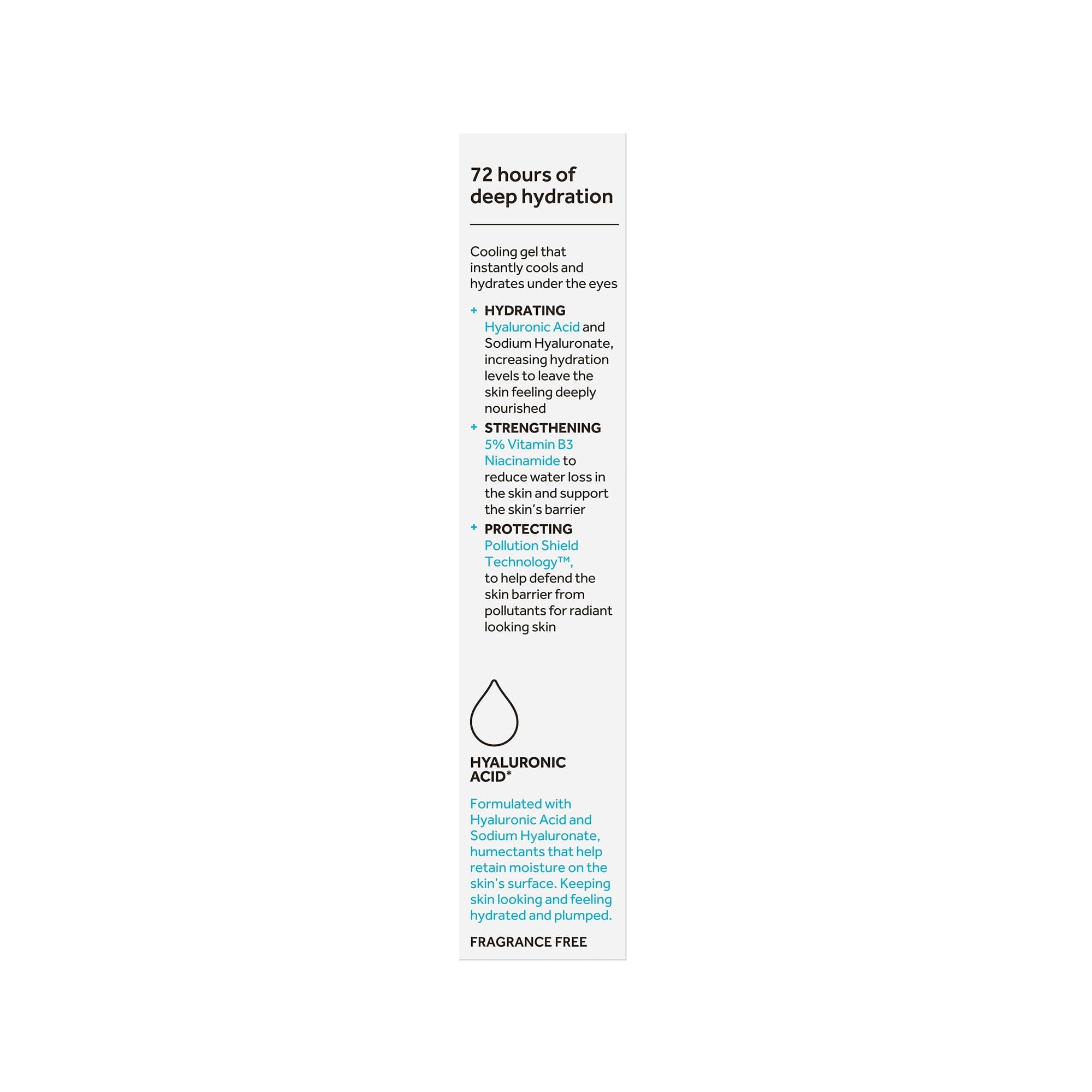 No7 HydraLuminous Cooling Under Eye Gel, 0.5 fl oz