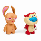 Kidrobot Ren and Stimpy – 3” Vinyl 2-Pack