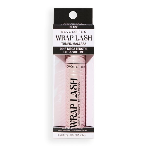 Revolution Wrap Lash Tubing Volumizing Mascara, High Intensity, Black
