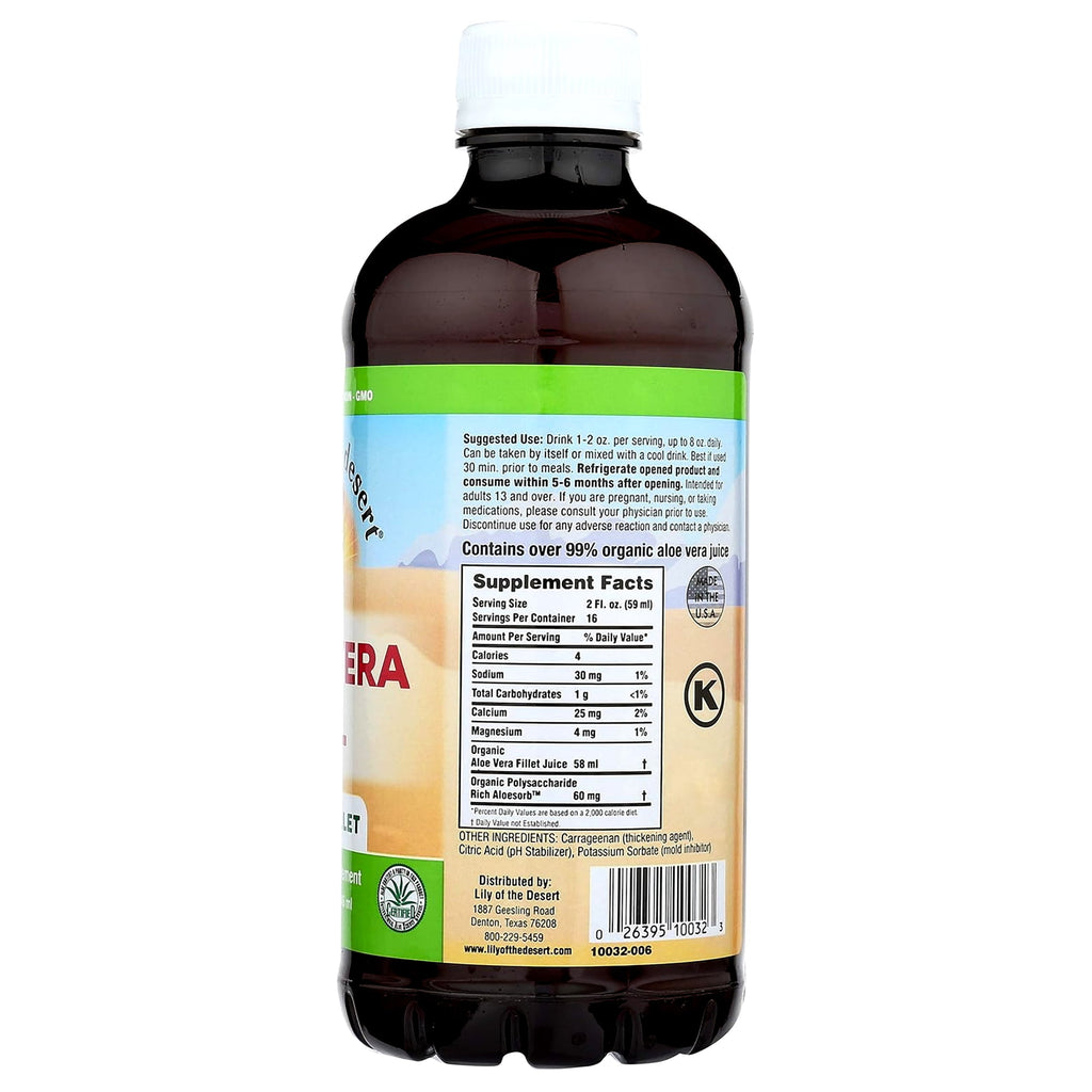 Lily Of The Desert Aloe Vera Gel Inner Fillet - 32 Fl Oz