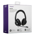 Targus Wired Stereo Headset, AEH102TT, Black