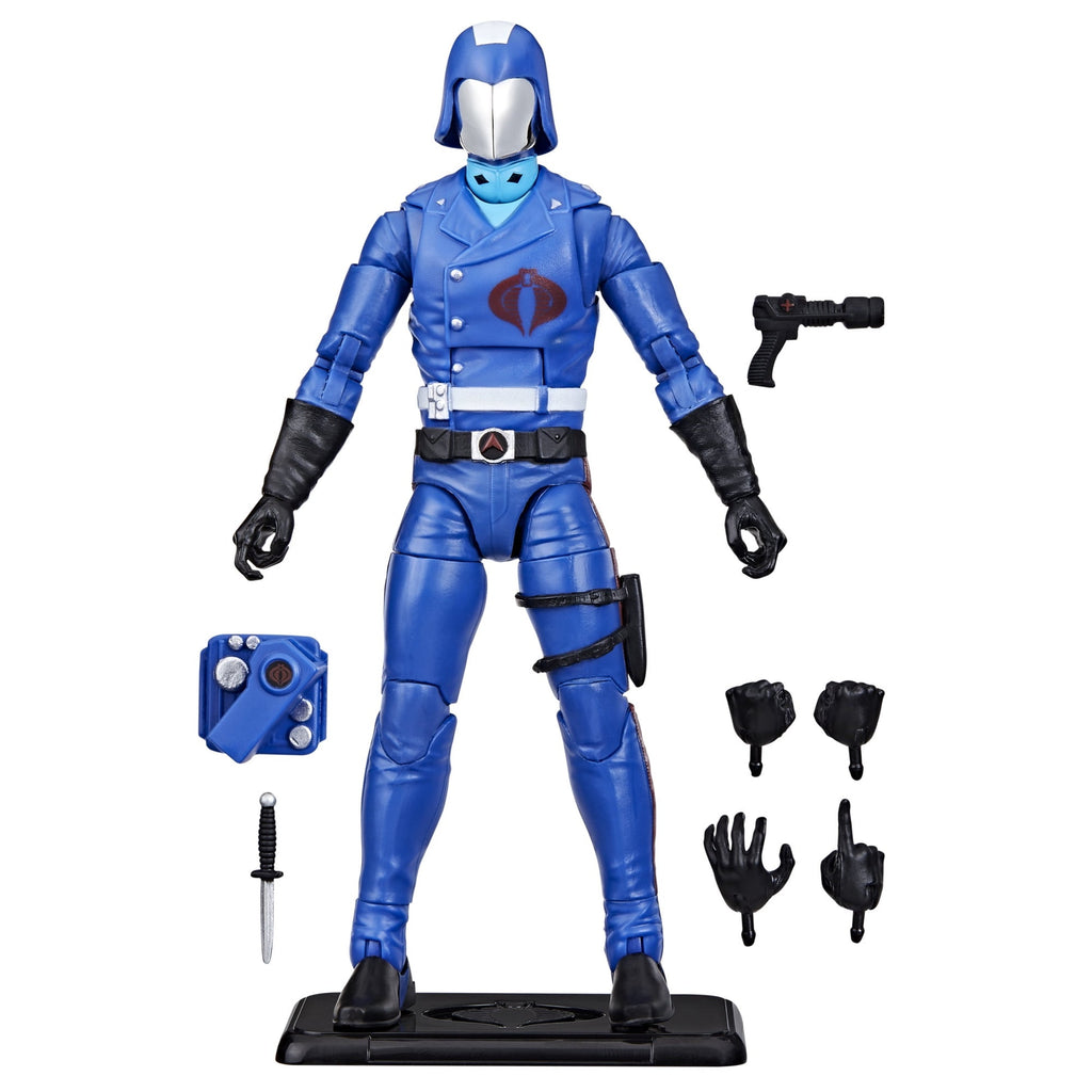 G.I. Joe Classified Series Retro Cardback, Cobra Commander, 6” Action Figure