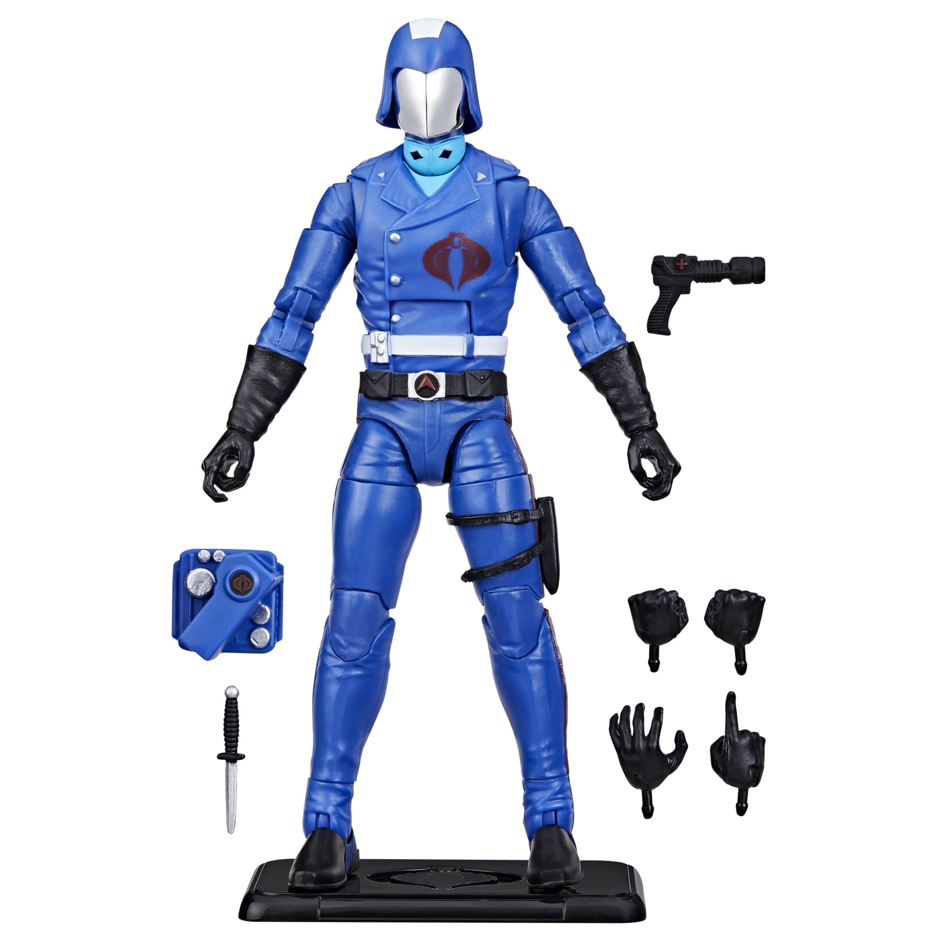 G.I. Joe Classified Series Retro Cardback, Cobra Commander, 6” Action Figure