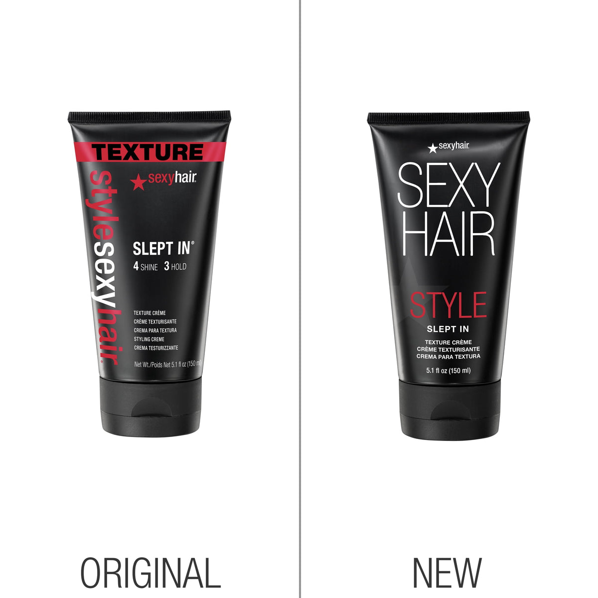 Style Sexy Hair Slept In Texture Creme 5.1 oz (4 Shine + 3 Hold)