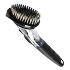 Samsonico Grill Steam Brush Stainless Steel Bristles -Wrapped for Christmas Gift
