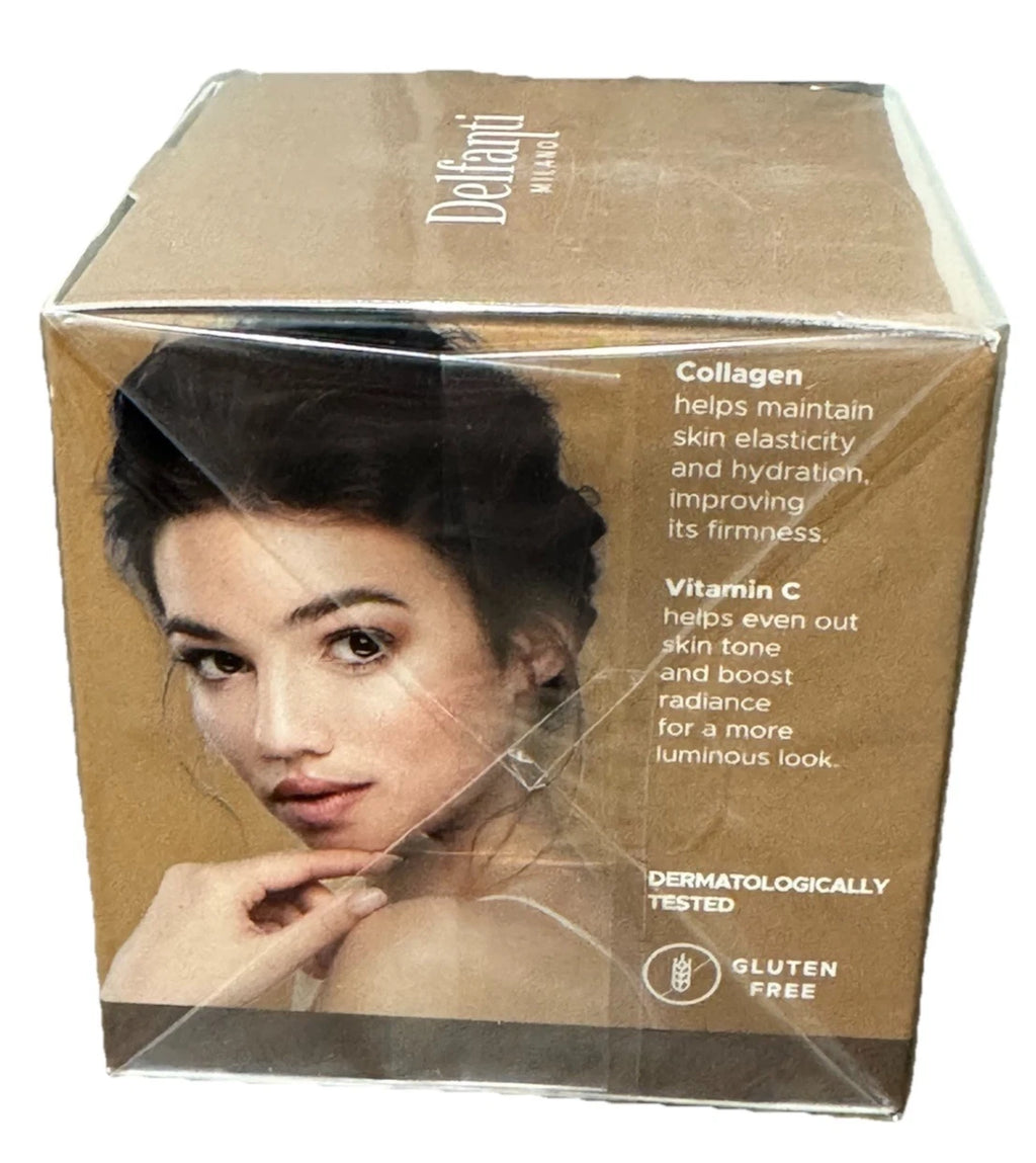 Delfanti Milano Collagen VITAMIN C anti-oxidant Night Cream made in Italy