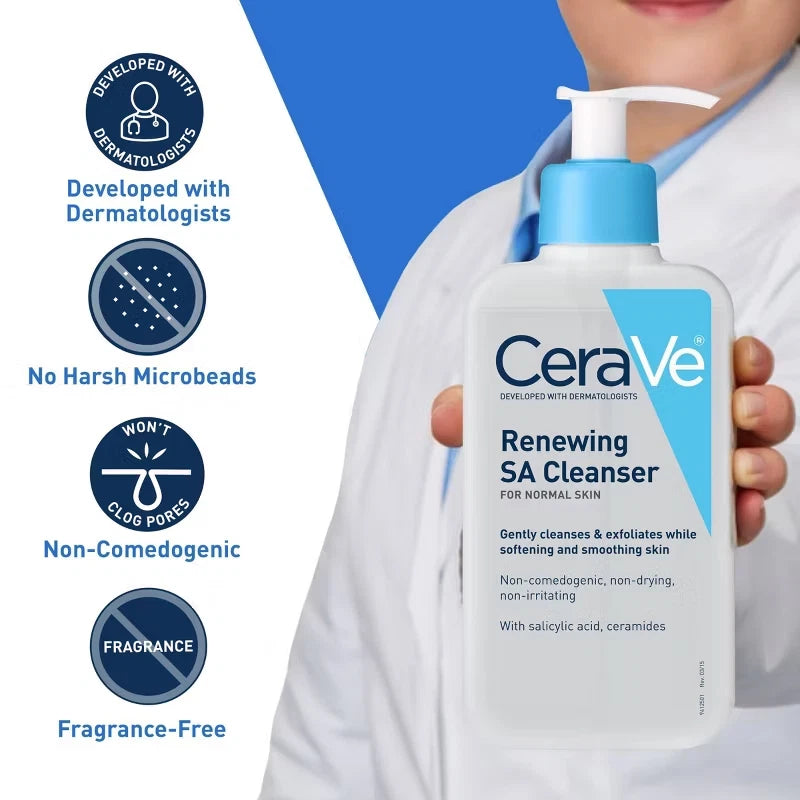Cerave Renewing SA Cleanser For Normal Skin 8 Fl Oz