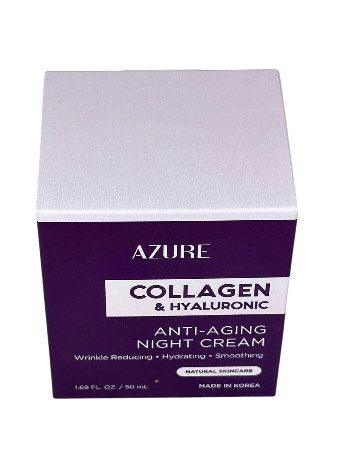 Azure Collagen & Hyaluronic Anti Aging Night Cream 1.69 fl oz New Sealed