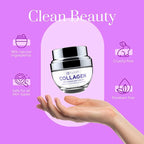CLEAR BEAUTY KOREAN BEAUTY Collagen Daily Face ANTI-AGING Moisturizer - 1.7 Oz