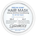 Frizz Be Gone™, Hair Mask, Intense Anti-Frizz Conditioning, 10 fl oz (295 ml)