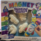 Art Skills Paint-Your-Own Ceramic Magnets, Set of 4