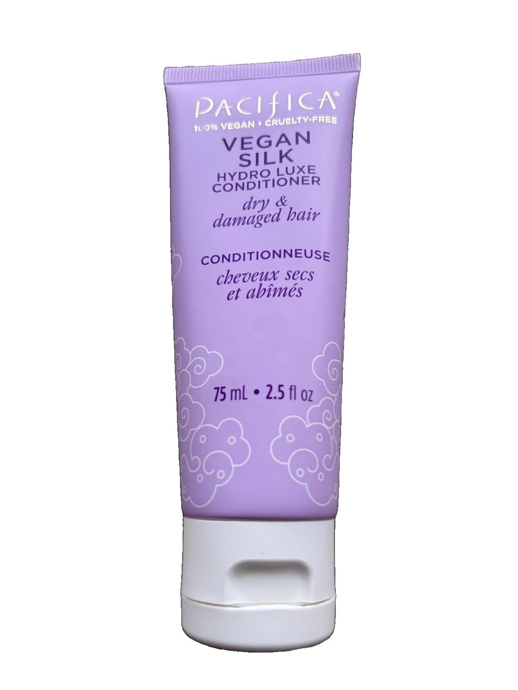 Pacifica Vegan Silk Hydro Luxe Conditioner Dry Damaged Hair 75ml 2.5oz, New