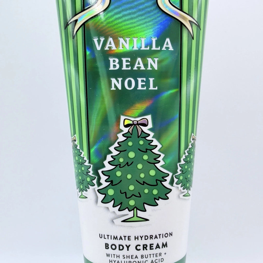 NEW BATH & BODY WORKS VANILLA BEAN NOEL ULTIMATE HYDRATION SHEA BODY CREAM 8 OZ