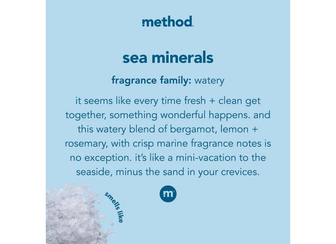 Method Foaming Hand Wash - All Fragrances, 28 oz. Refill Bottle - Sea Minerals L