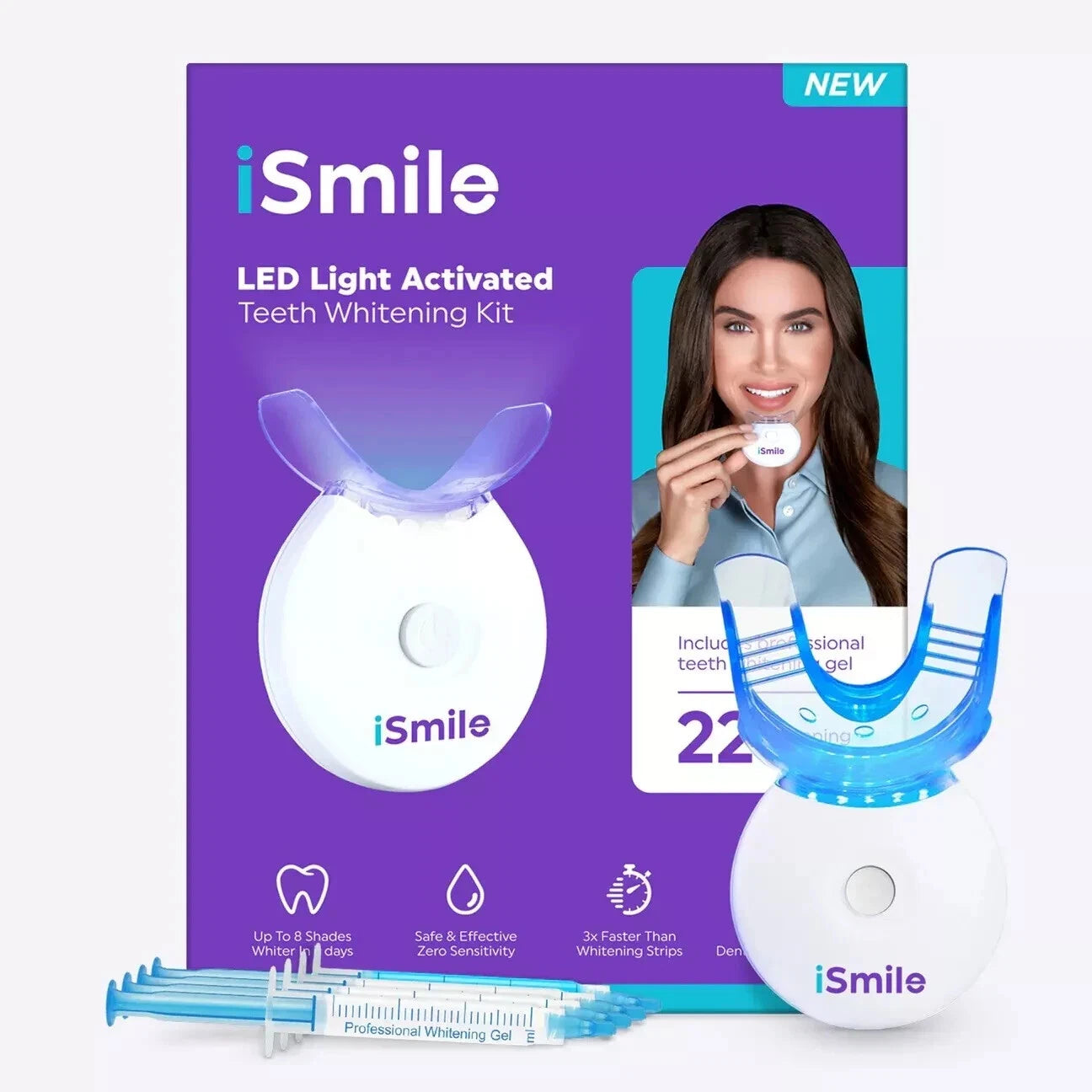I Smile Professional Whitening Gel Portable Teeth Whitening Kit