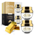 CB Clear Beauty 24K Gold Collagen Day & Night Firming Cream 1.69 oz ea