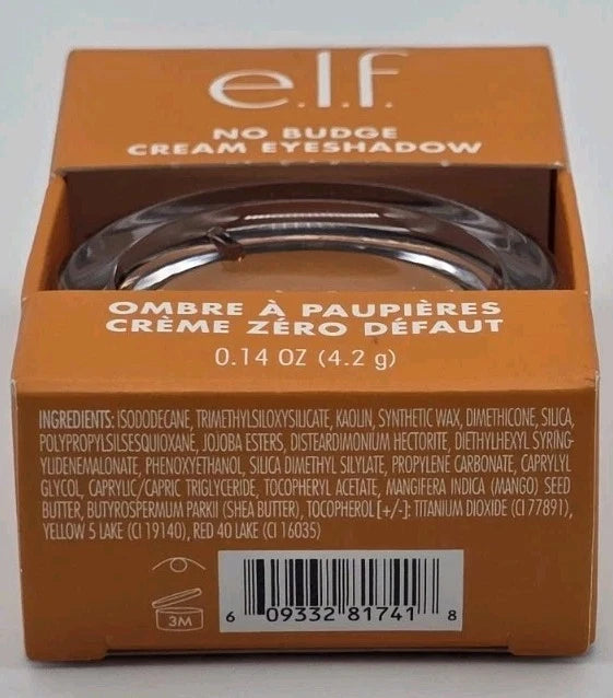 e.l.f. No Budge Cream Eyeshadow 4.2g Golden Rays #81741