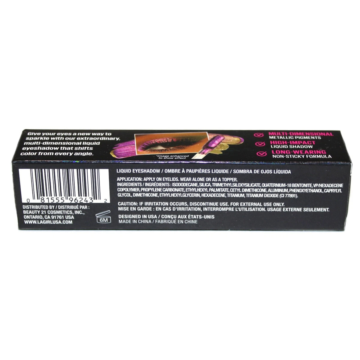 L. A. Girl Shade Shifter Duo Chrome Eye Color Matrix GES243 .05 FL