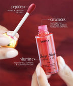 TRULY Cherry Baby Luxury Lip Oil .42 oz Brand New/Sealed, Glitter/Shimmer, NEW!! MINI