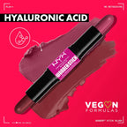 NYX Professional Makeup Wonder Stick Blush and Contour, Bright Amber + Fuschia