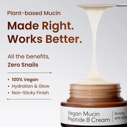 The Face Shop 8 Peptide Moisturizer Vegan Mucin 50 ml / 1.69 fl oz