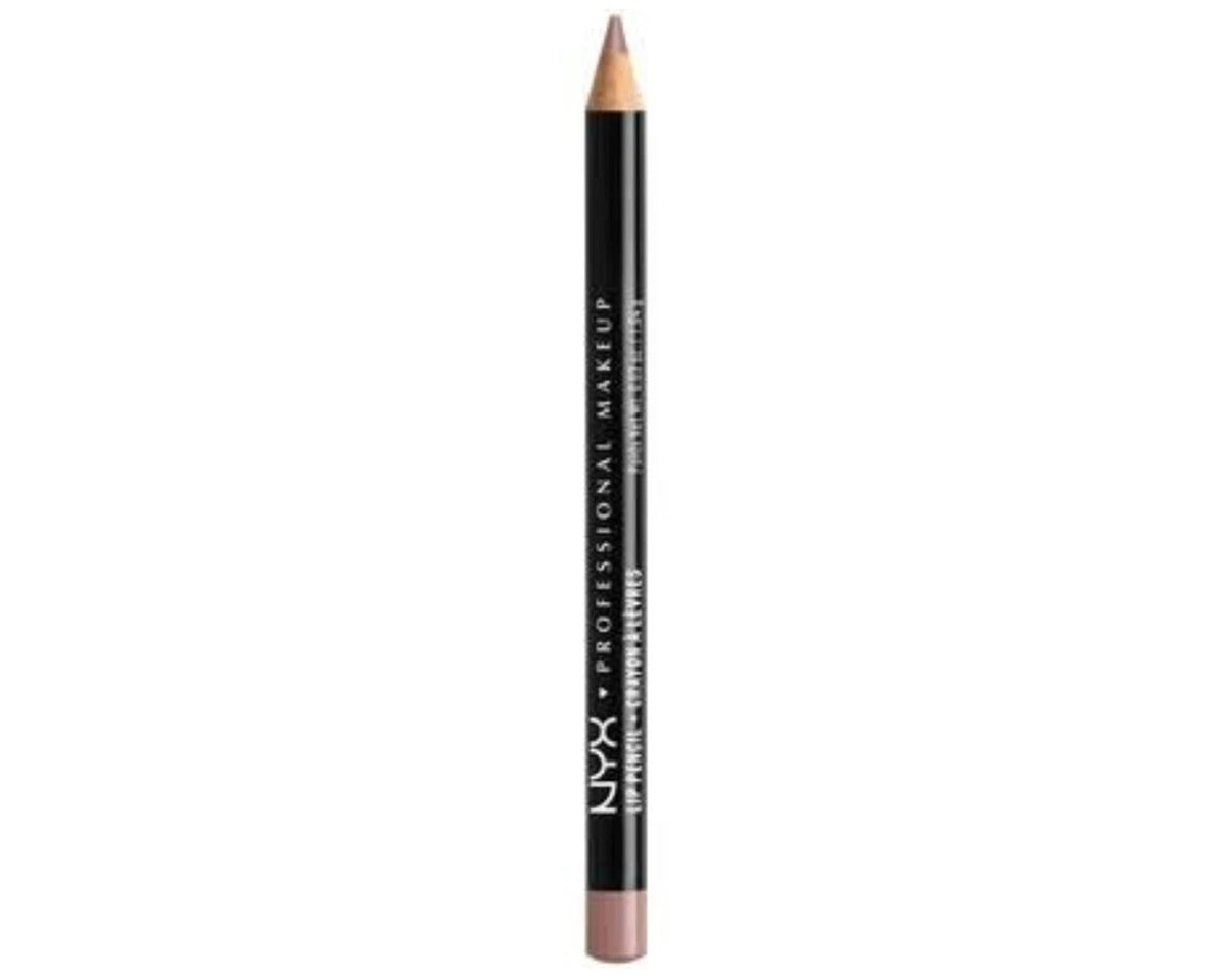 NYX Slim Lip Liner Pencil Long-Wear- Mahogany 0.03oz