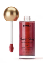 TRULY Cherry Baby Luxury Lip Oil .42 oz Brand New/Sealed, Glitter/Shimmer, NEW!! MINI