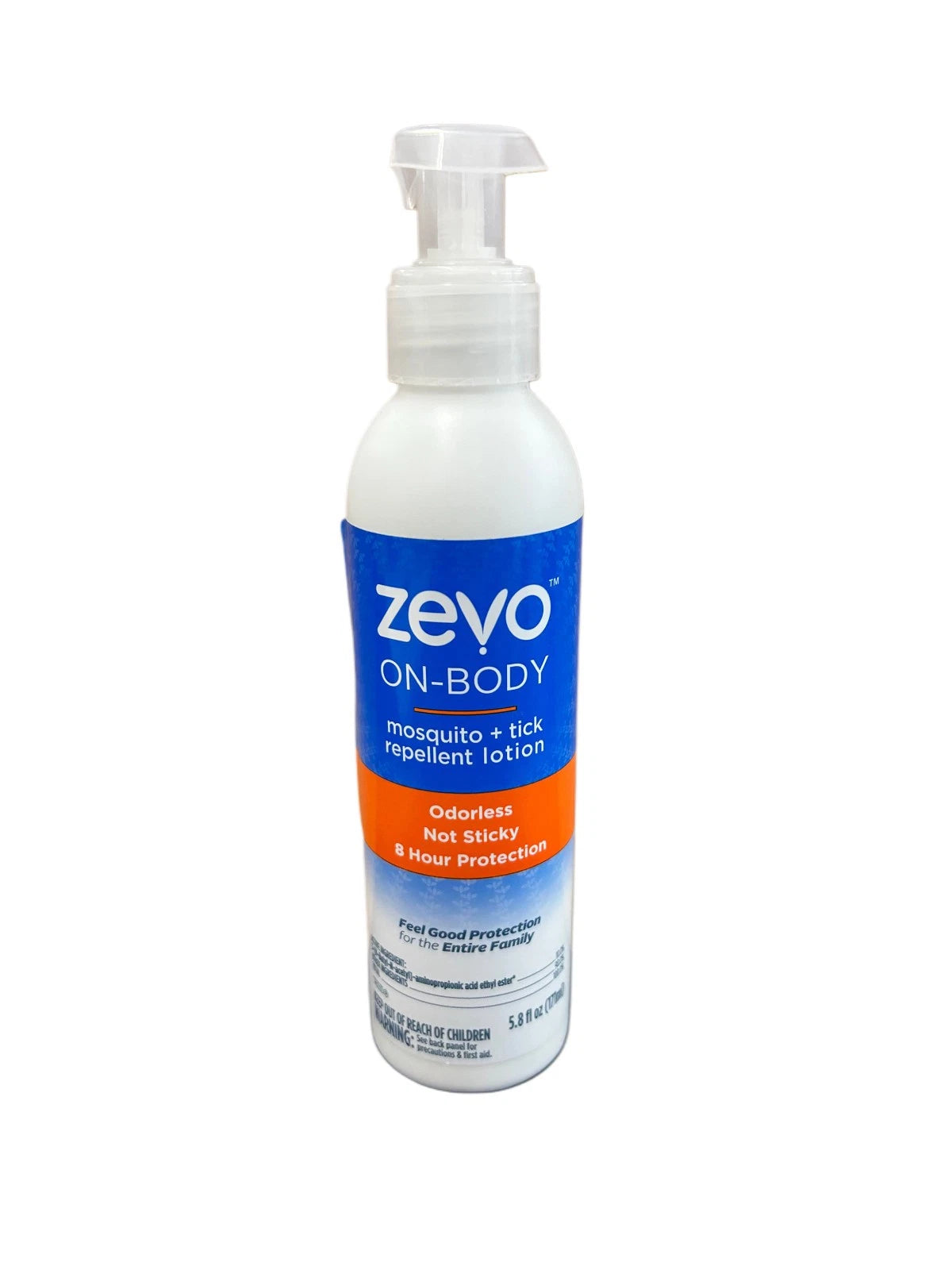 Zevo On-Body Mosquito + Tick Repellent Lotion 5.8 oz