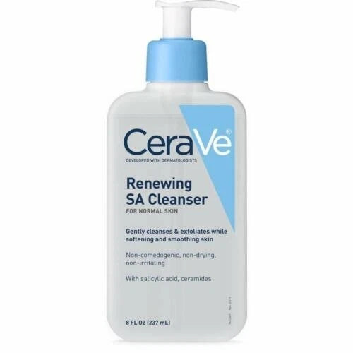 Cerave Renewing SA Cleanser For Normal Skin 8 Fl Oz