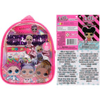 L.O.L Surprise! Backpack Cosmetic Makeup Gift Bag Set includes Hair and Clear...