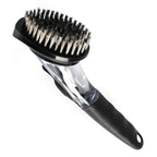 Samsonico Grill Steam Brush Stainless Steel Bristles -Wrapped for Christmas Gift