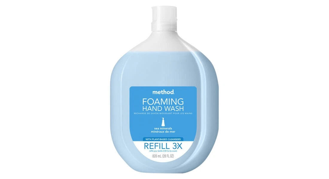 Method Foaming Hand Wash - All Fragrances, 28 oz. Refill Bottle - Sea Minerals L