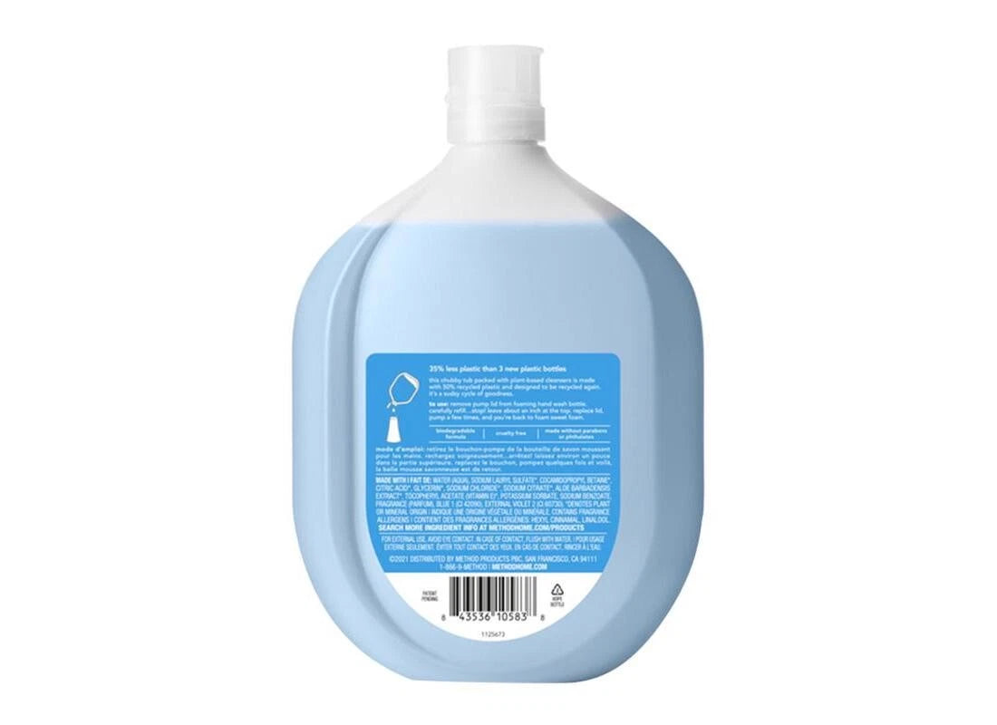 Method Foaming Hand Wash - All Fragrances, 28 oz. Refill Bottle - Sea Minerals L
