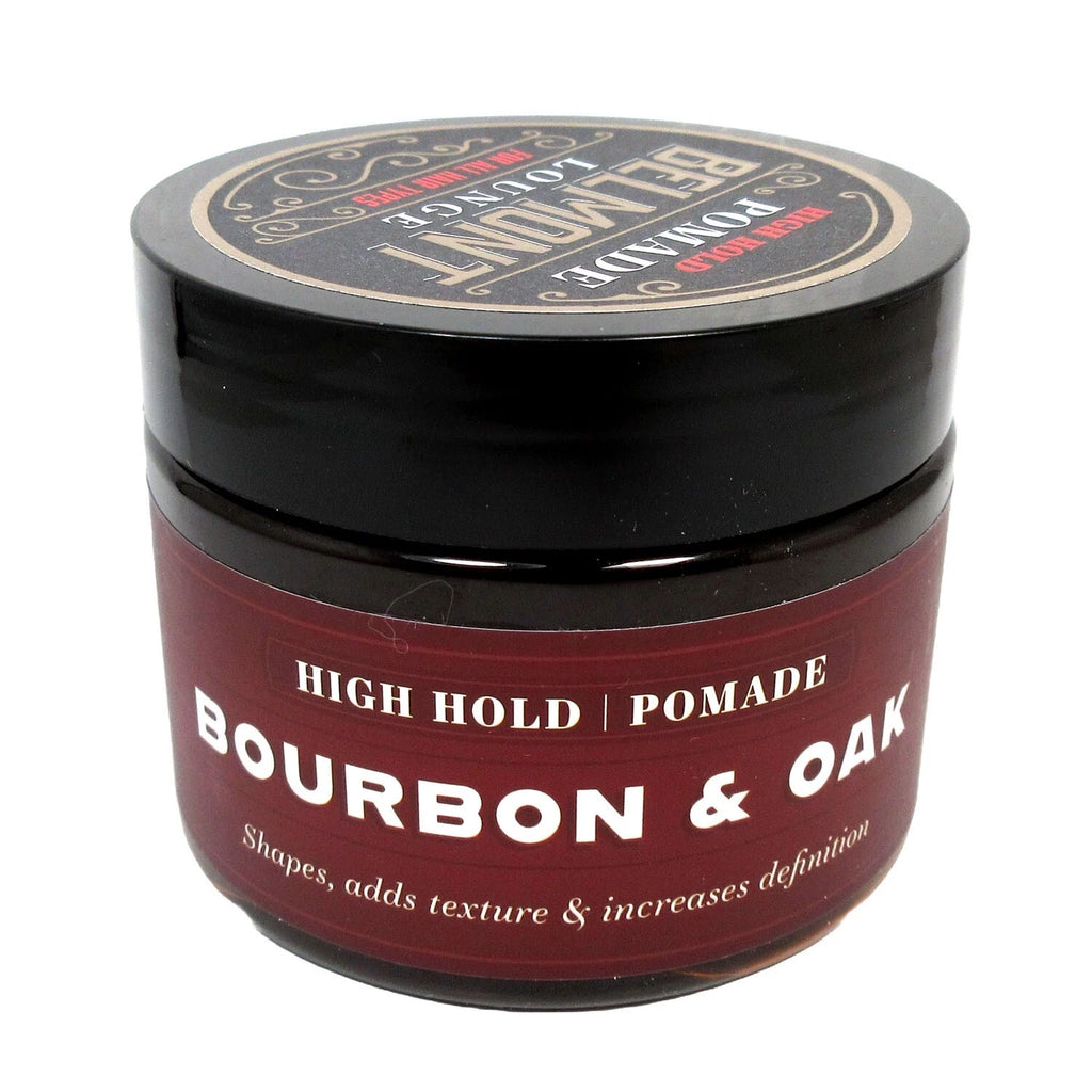 Belmont Lounge High Hold Pomade Bourbon & Oak 4oz