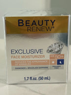 Beauty Renew Exclusive Face Moisturizer 50+ Diamonds Sapphire NEW