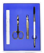 Eyeko Brow Grooming Kit: Brow Brush & Spoolie + Scissors + Tweezers + Brow BNIB